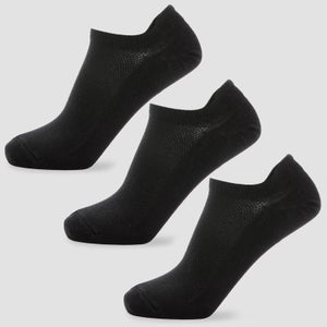 MP Men's Essentials Ankle Socks - Black (3 Pack)