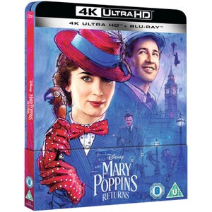 Mary Poppins Returns 4K Ultra HD (Includes 2D Blu-ray) - Zavvi Exclusive Limited Edition SteelBook