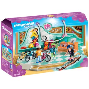 Playmobil City Life Bike and Skate Shop with Ramp (9402)