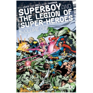 DC Comics - Superboy And The Legion Of Superheroes Hard Cover