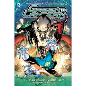 DC Comics - Green Lantern Lights Out Hard Cover (N52)