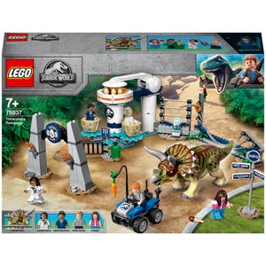 LEGO Jurassic World: Triceratops Rampage Dinosaur Toy (75937)