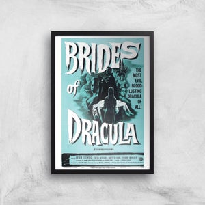 Hammer Horror Brides Of Dracula Art Print