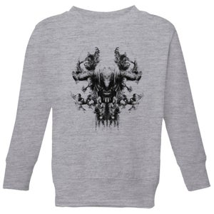 Avengers Endgame Thanos Rorschach Kids' Sweatshirt - Grey