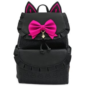 Loungefly Overwatch Faux Leather Drawstring Mini Backpack