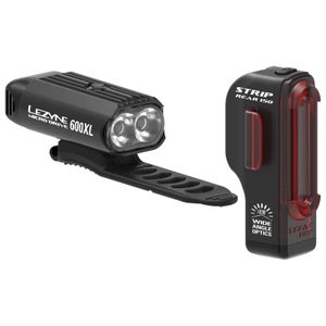 Lezyne (レザイン) Micro Drive 600XL/Strip ライトセット