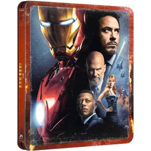 Iron Man - 4K Ultra HD (includes 2D Blu-ray) Zavvi Exclusive Steelbook