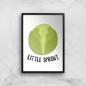 Little Sprout Art Print