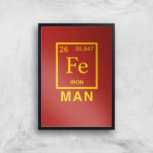 Fe Man Art Print