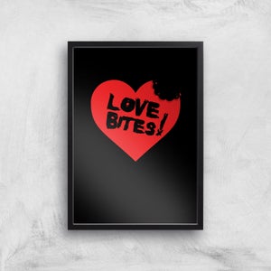 Love Bites Art Print