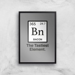 Bacon Element Art Print
