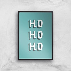 Ho Ho Ho Art Print