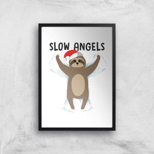 Slow Angels Art Print