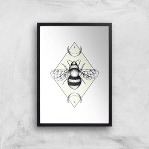 Bee Confident Art Print