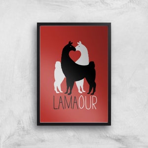 Lamaour Art Print
