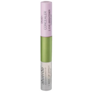 alverde NATURKOSMETIK Duo‐Concealereye‐Brightener & Wake‐Up‐Effect