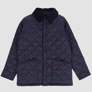 Barbour Boys Liddesdale Quilted Jacket - Navy