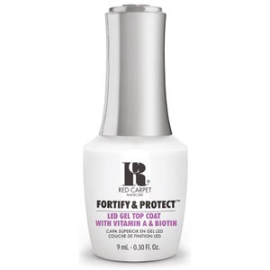 Red Carpet Manicure Fortify & Protect Top Coat LED Gel Polish 9ml