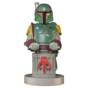 Star Wars Collectible Boba Fett 8 Inch Cable Guy Controller and Smartphone Stand
