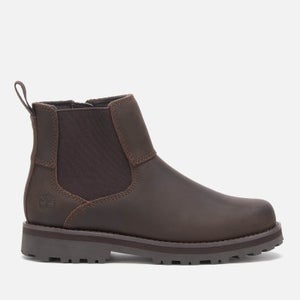 Timberland Kids' Courma Kid Chelsea Boots - Dark Brown Full Grain