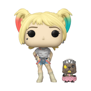 harley quinn with helper pop