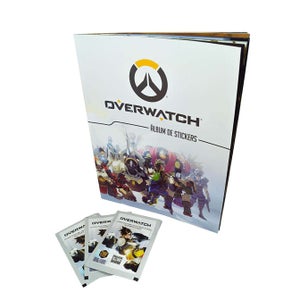 Pack inicial de pegatinas de Overwatch más caja de pegatinas (50 paquetes)
