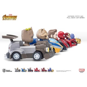 Beast Kingdom Marvel Avengers Pen with Pull Back Car Set - Zavvi European Exclusive