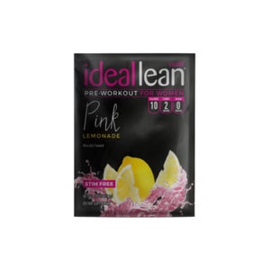 IdealLean Stim Free Pre-Workout - Pink Lemonade - Sample