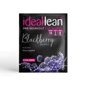 IdealLean Stim Free Pre-Workout - Blackberry - Sample