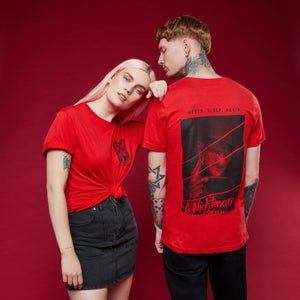 T-shirt Freddy - Chapitre 1 : Les Griffes de la Nuit - Rouge