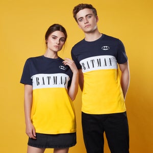 Batman Panelled T-Shirt - Yellow
