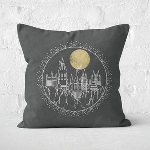 Harry Potter Hogwart Square Cushion