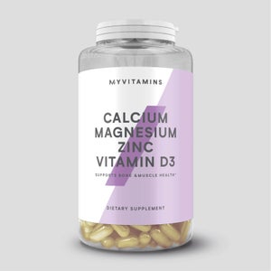 Myprotein Calcium & Magnesium + Zinc, & Vitamin D3 Softgels (USA)