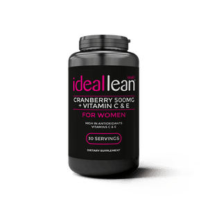 IdealLean Cranberry 500mg + Vitamin C & E Softgels