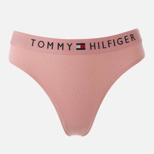 Tommy Hilfiger Women's Original Cotton Thong - Rose Tan