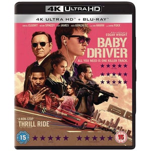 Baby Driver - 4K Ultra HD (Blu-Ray inclus)