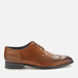 Ted Baker Men's Trvss Leather Wing Tip Oxford Shoes - Tan