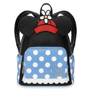 Loungefly Disney Positively Minnie Polka Dot Mini Backpack