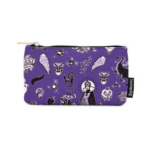 Loungefly Disney Villain Icons Aop Nylon Pouch