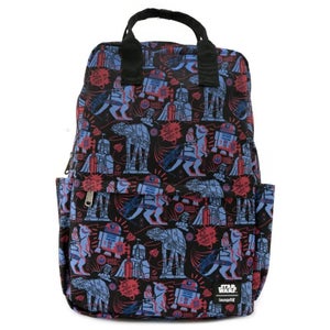 Loungefly Star Wars Empire 40Th Square Nylon Backpack
