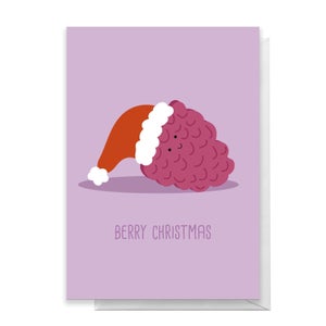 Berry Christmas Greetings Card