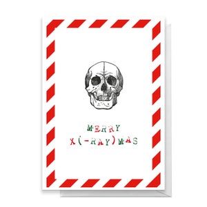 Merry X(-Ray)mas Greetings Card