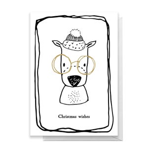 Christmas Wishes Greetings Card