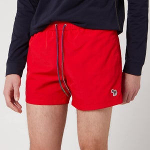 PS Paul Smith Men's Zebra Logo Swimshorts - Red