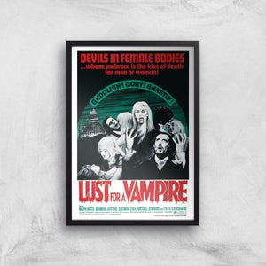 Devils In Female Bodies - Lust For A Vampire Giclee Art Print