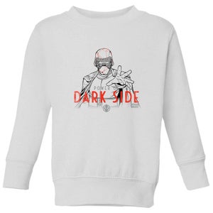 Star Wars The Rise Of Skywalker Kylo Darkside Powers Kids' Sweatshirt - White