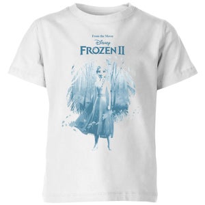 Frozen 2 Find The Way kinder t-shirt - Wit