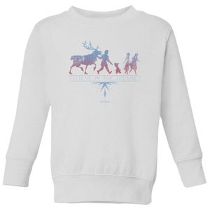 Frozen 2 Believe In The Journey Kids' Sweatshirt - White