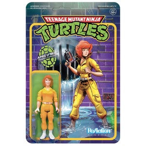 Super7 Teenage Mutant Ninja Turtles ReActuin Figur - April O'Neil