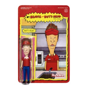 Super7 Beavis and Butt-Head ReAction Figure - Burger World Butt-Head